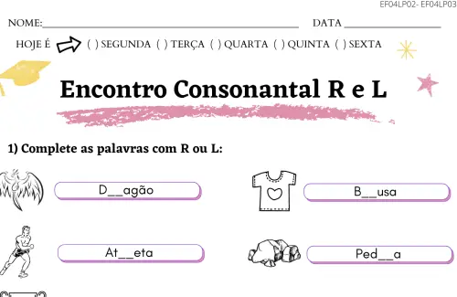 encontro consonantal